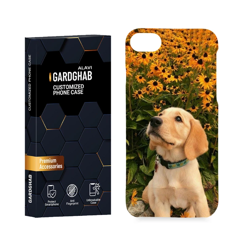 کاور گارد قاب علوی مدل حیوانات مناسب برای گوشی موبایل اپل iPhone 7 / iPhone 8 / iPhone SE 2022 / iPhone SE 2020