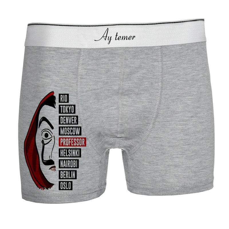 شورت مردانه آی تمر مدل خانه کاغذی کد 30