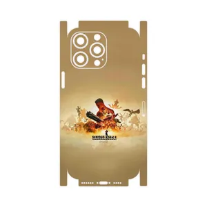 MAHOOT Serious Sam Game Series-FullSkin Cover Sticker for Apple iPhone 14 Pro Max