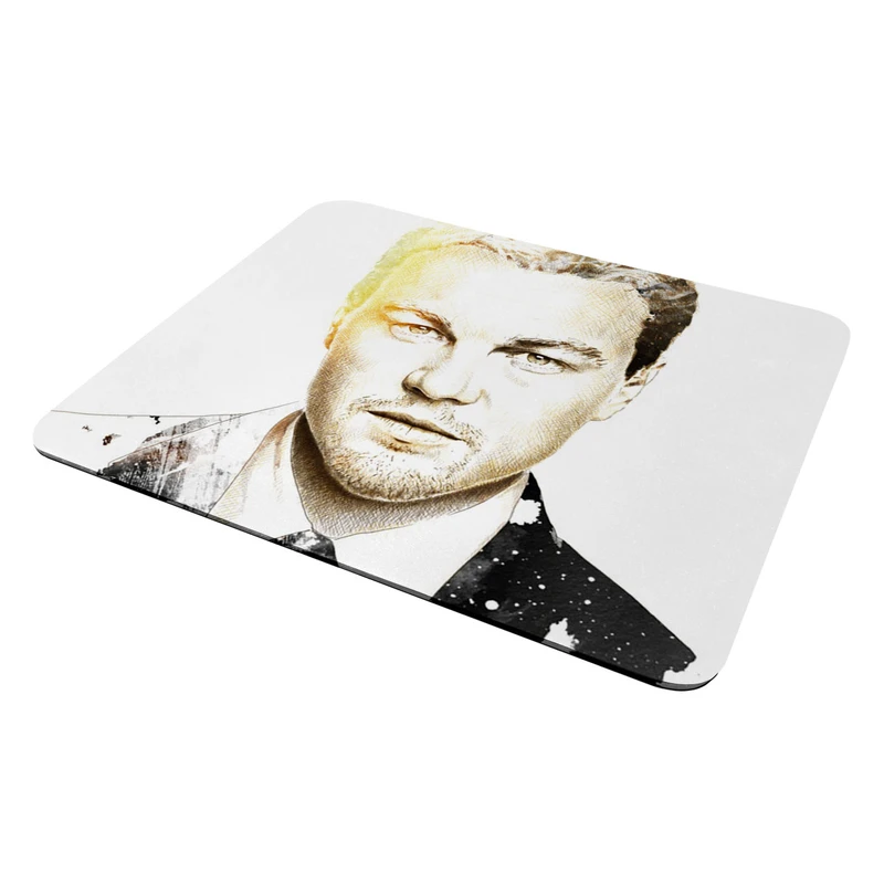 ماوس پد هومرو مدل A28-SIZE2437 طرح لئوناردو دی‌کاپریو