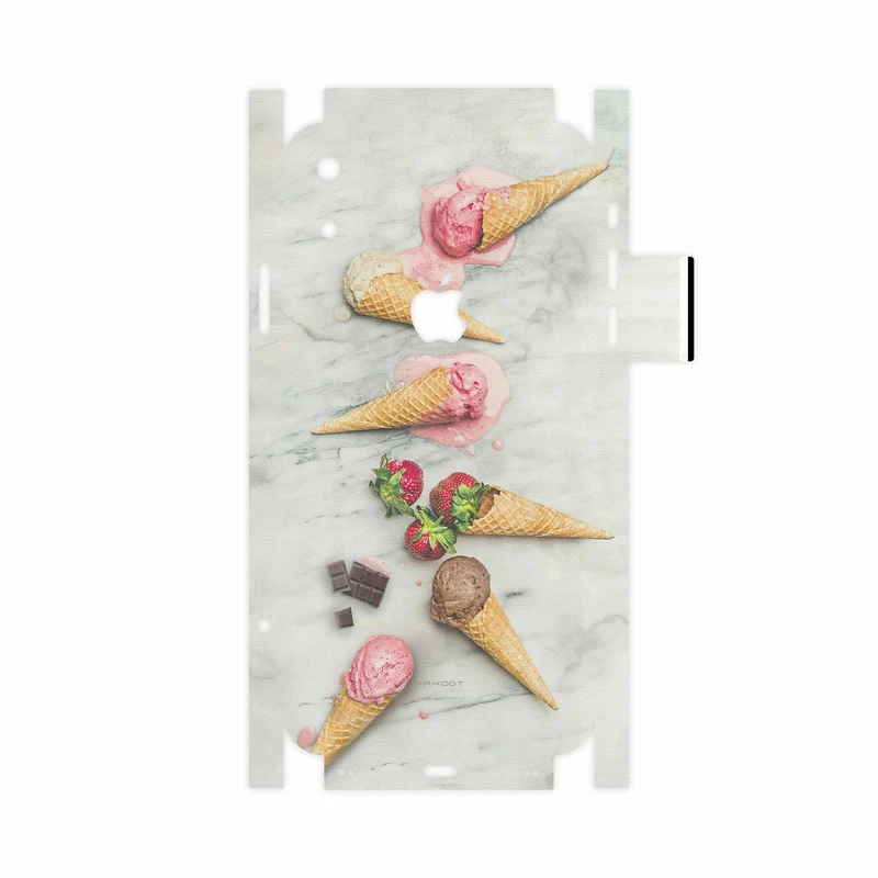 برچسب پوششی ماهوت مدل Funnel ice cream-FullSkin مناسب برای گوشی موبایل اپل iPhone XR