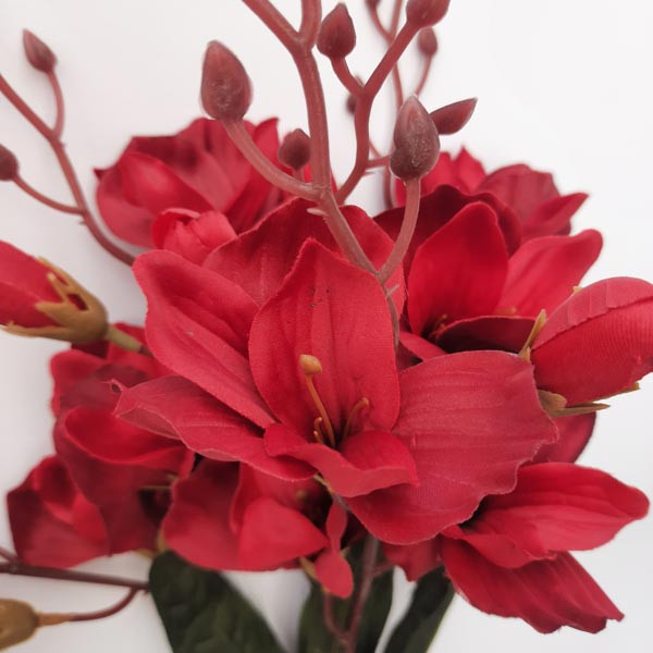 گل مصنوعی مدل گل amaryllis شاخه بلند
