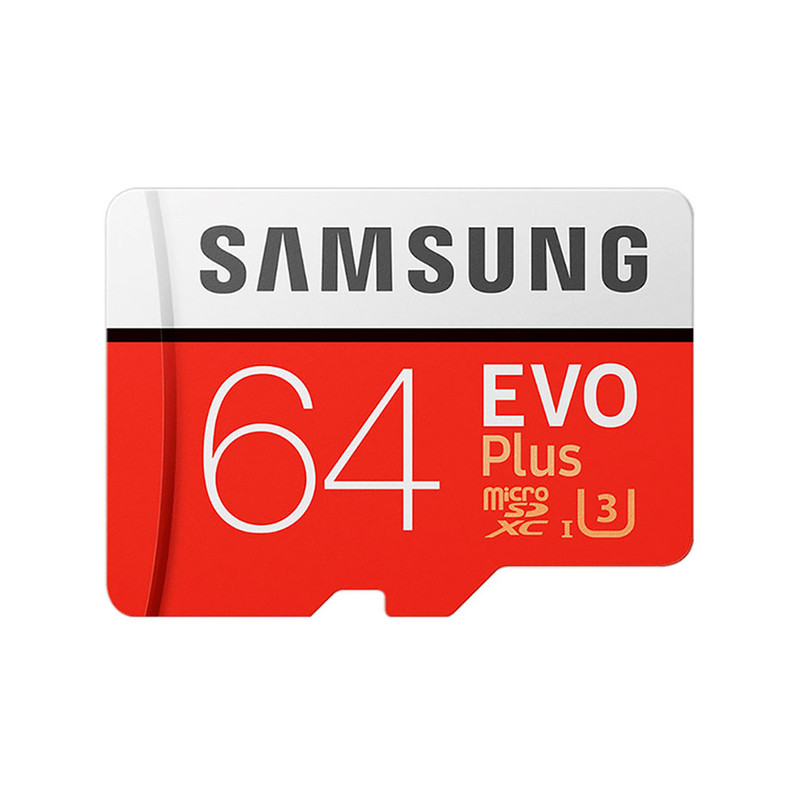کارت حافظه microSDXC مدل Evo Plus کلاس 10 استاندارد UHS-I U3 سرعت 100MBps ظرفیت 64گیگابایت به همراه آداپتور SD