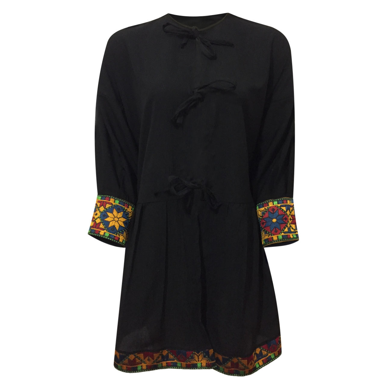 مانتو زنانه مدل عروسکی کیمانو تافته کد tm-2773