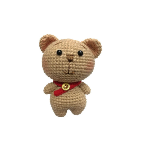 عروسک بافتنی مدل خرس کد 6