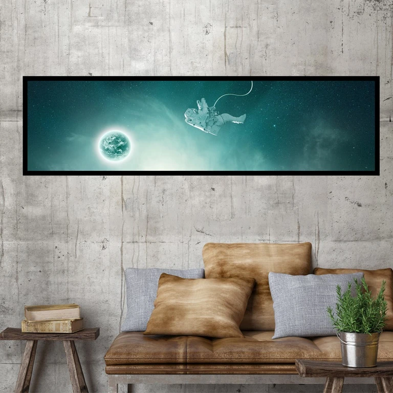 تابلو بکلیت طرح فضانورد مدل کشیده B-7798