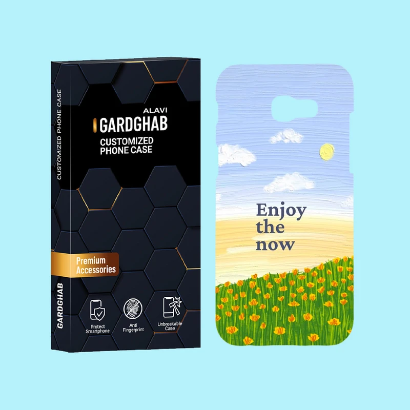 کاور گارد قاب علوی مدل متن مناسب برای گوشی موبایل سامسونگ Galaxy A5 2017 / A520