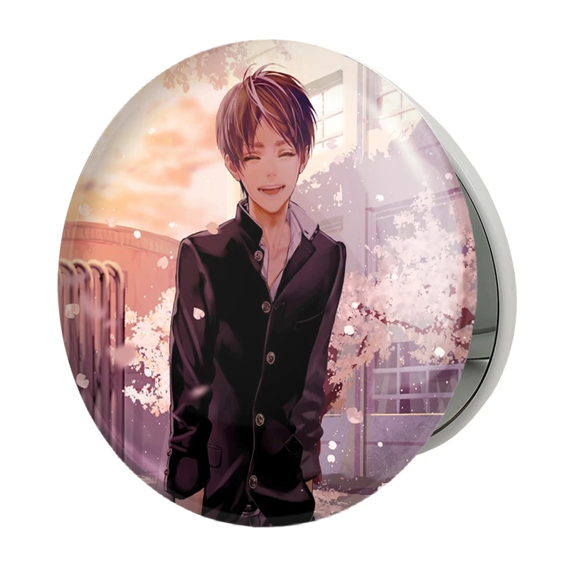 آینه جیبی خندالو طرح ارن یگر انیمه اتک آن تایتان Attack on Titan مدل تاشو کد 18622 