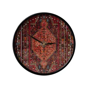 ساعت دیواری مدوپد طرح فرش تویسرکان مدل C-Toyserkan09