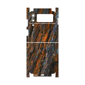 MAHOOT Wood Texture 6-FullSkin Cover Sticker for Samsung Galaxy Z Flip3 5G