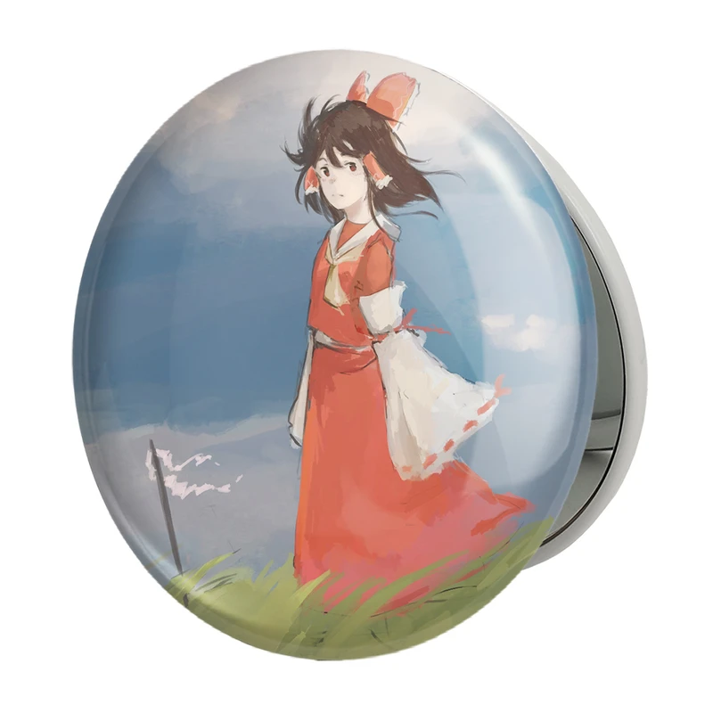 آینه جیبی خندالو طرح بازی توهو (Touhou) مدل تاشو کد 35776