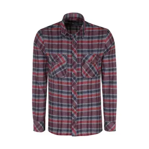 پیراهن آستین بلند مردانه پاتن جامه مدل 102721010212482 پشمی