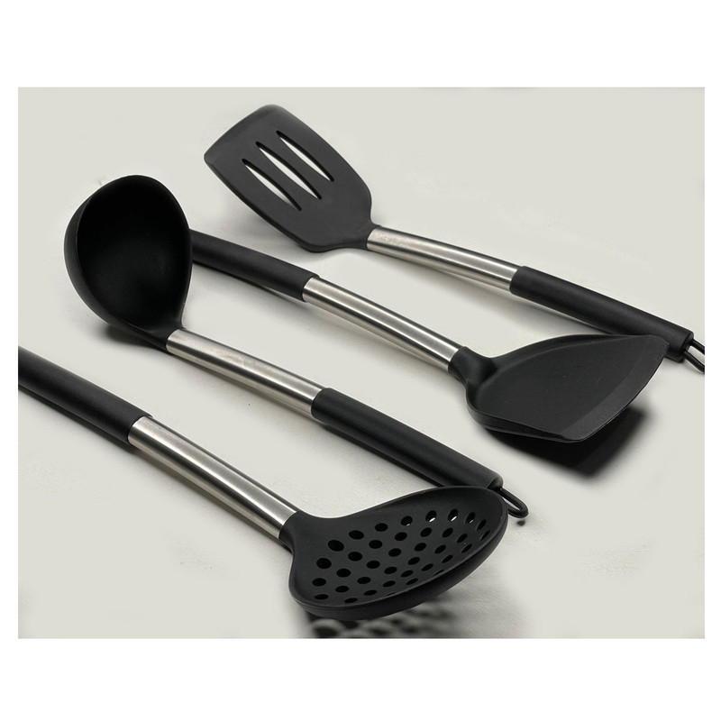 سرویس کفگیر و ملاقه 4 پارچه فمیلی کیچن مدل PINDO