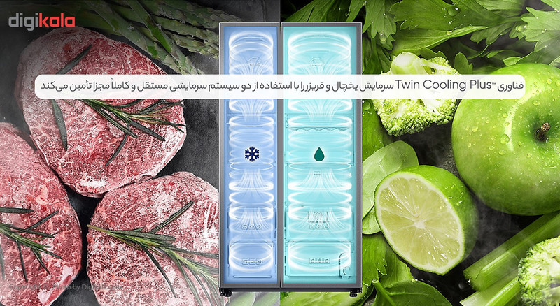 یخچال و فریزر 27 فوت سامسونگ مدل G26 یخچال و فریزر 27 فوت سامسونگ مدل G26