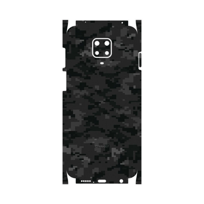 برچسب پوششی ماهوت مدل Night-Army-Pixel-FullSkin مناسب برای گوشی موبایل شیائومی Redmi Note 9 Pro