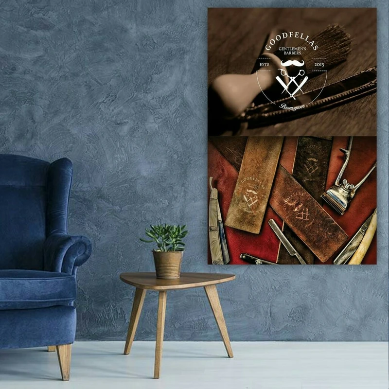  پوستر دیواری طرح ارایشگاه مدل KG430