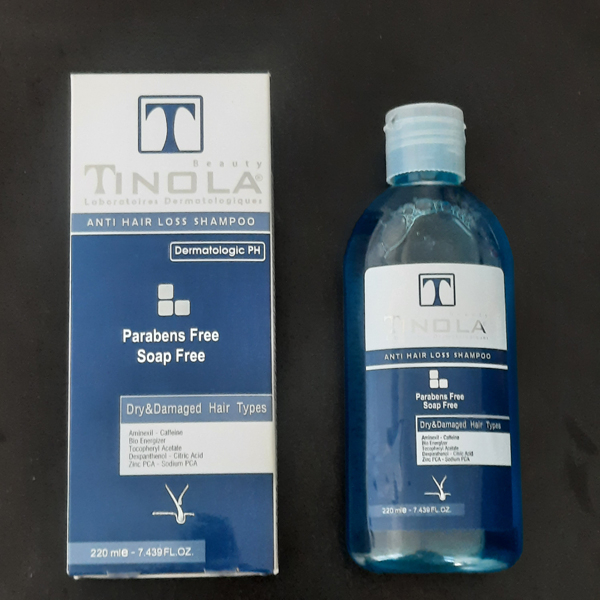 شامپو تقویت کننده مو تینولا بیوتی مدل 003 حجم 220 میلی لیتر