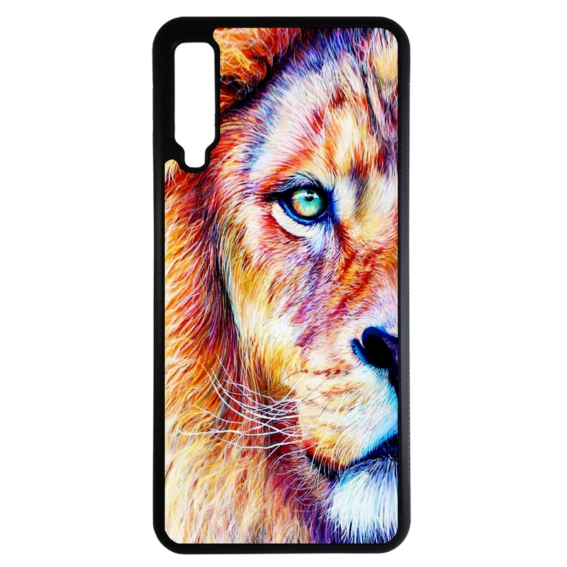 کاور طرح شیر کد 11053889 مناسب برای گوشی موبایل سامسونگ galaxy A750 / A7 2018