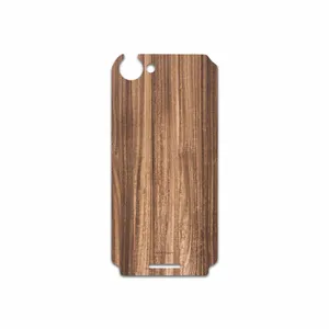 MAHOOT Light Walnut Wood Cover Sticker for Sony Xperia L