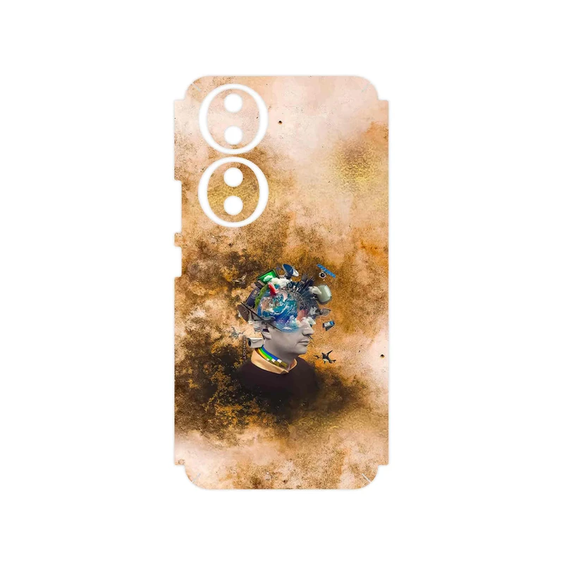 برچسب پوششی ماهوت مدل Collage of surreal Portrait of Men مناسب برای گوشی موبایل آنر 90