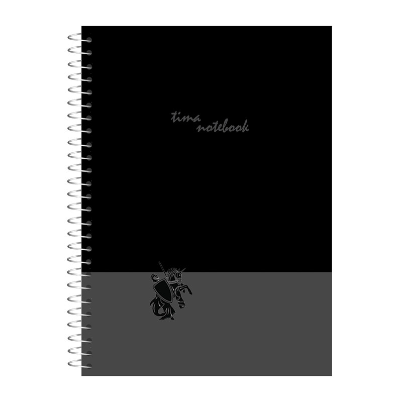 دفتر زبان 50 برگ تیما مدل کابوی