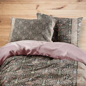 سرویس روتختی مدوپد طرح فرش قم خشتی درختی مدل C-Ghom024 یک نفره 4 تکه