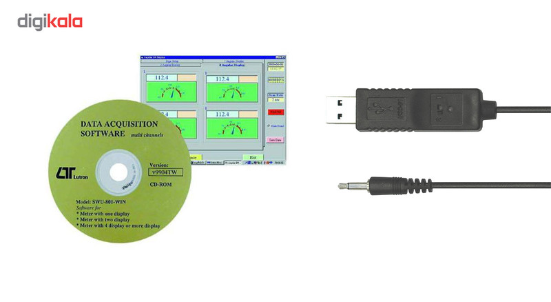 کابل USB و نرم افزار لوترون مدل SW-U801