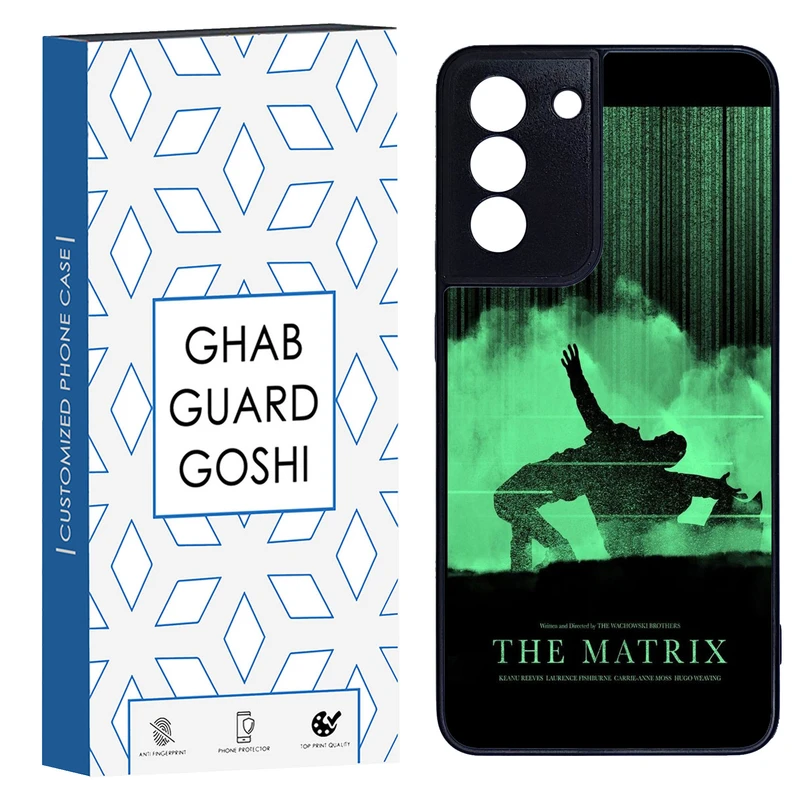 کاور قاب گارد گوشی طرح ماتریکس کد TPU-218 مناسب برای گوشی موبایل سامسونگ Galaxy S21 fe