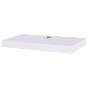 شلف دیواری تی وی آرم سایز 60x30 رنگ سفید