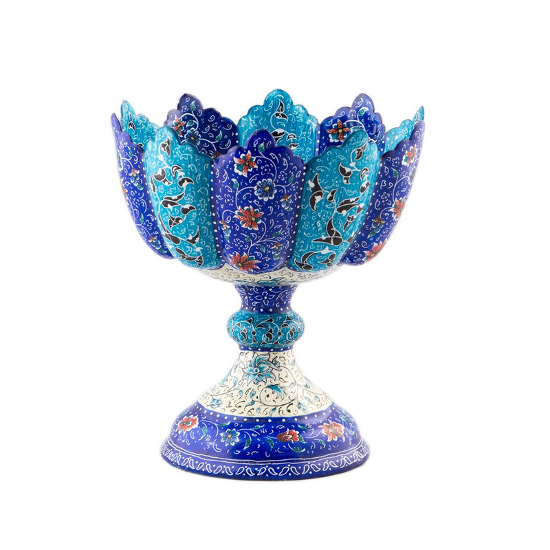 شکلات خوری میناکاری رستا طرح 1-13-102  ارتفاع 15 سانتی متر