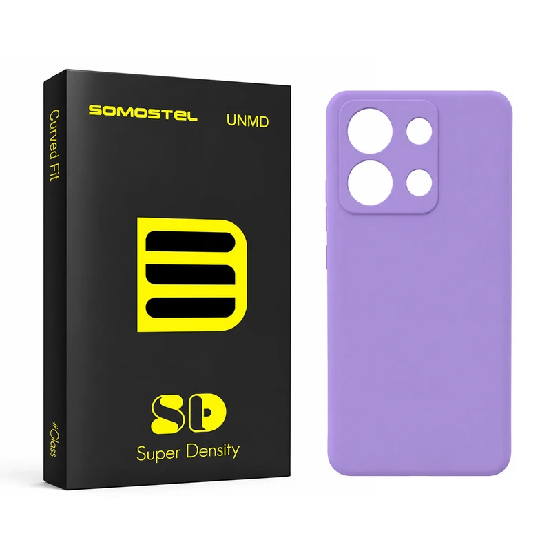 کاور سوماستل مدل سیلیکونی مناسب برای گوشی موبایل شیائومی Redmi Note 13 4G