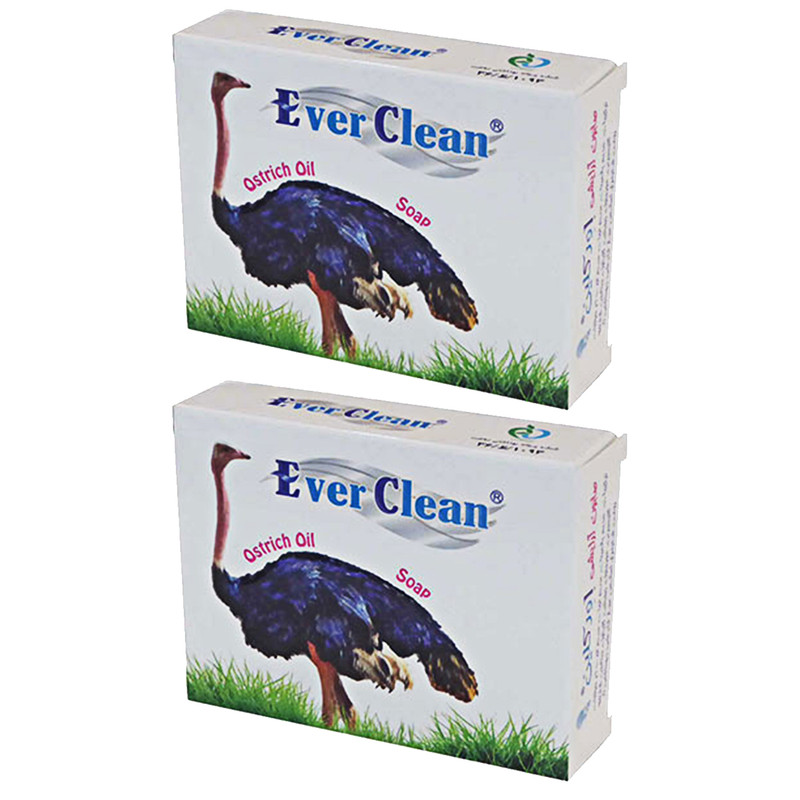 صابون اورکلین مدل Ostrich مجموعه 2 عددی حجم 70 گرم صابون اورکلین مدل Ostrich مجموعه 2 عددی حجم 70 گرم