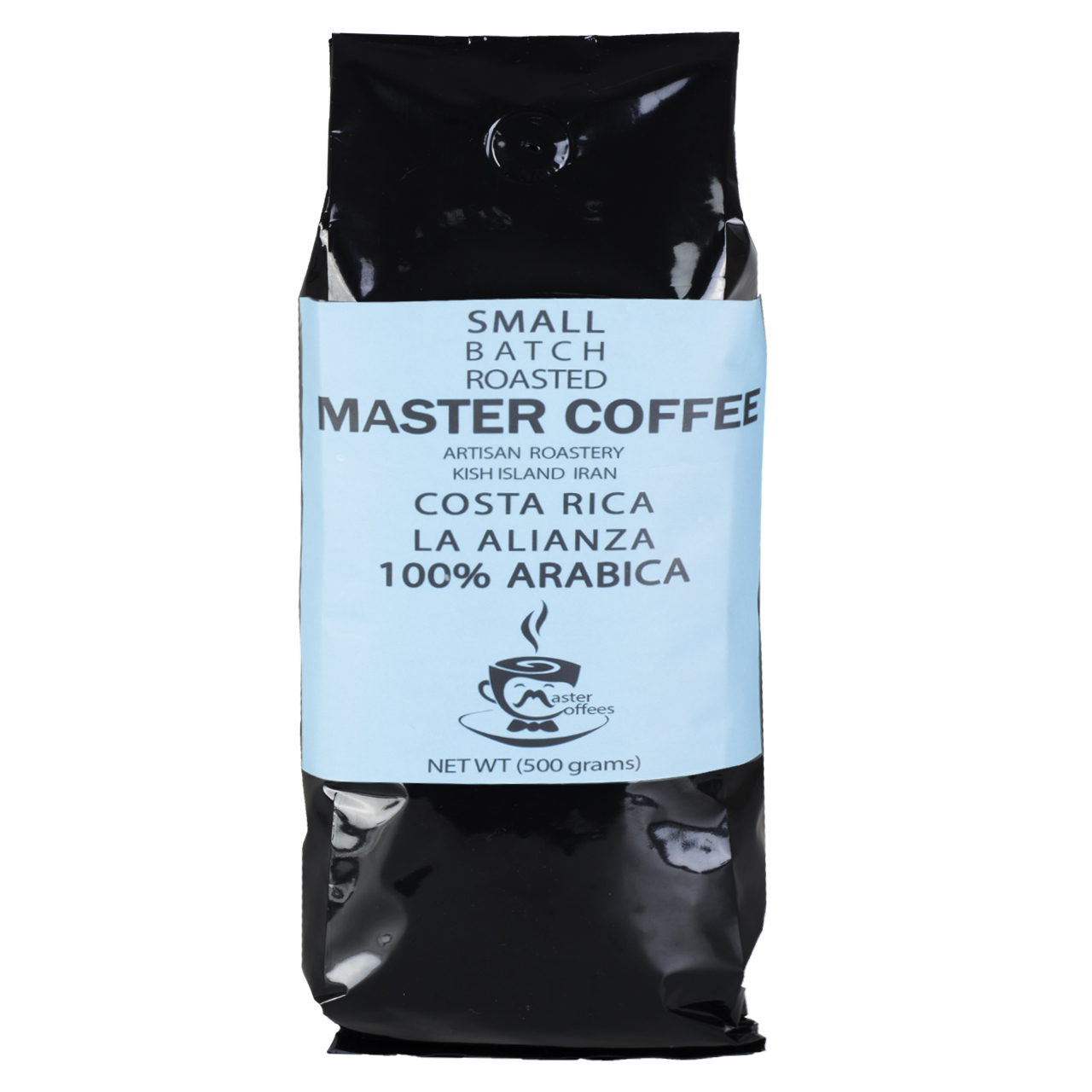 دانه قهوه مستر کافی مدل COSTA RICA مقدار 500 گرم