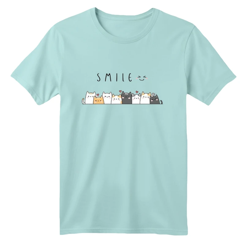 تی شرت آستین کوتاه بچگانه مدل دوستان گربه ای