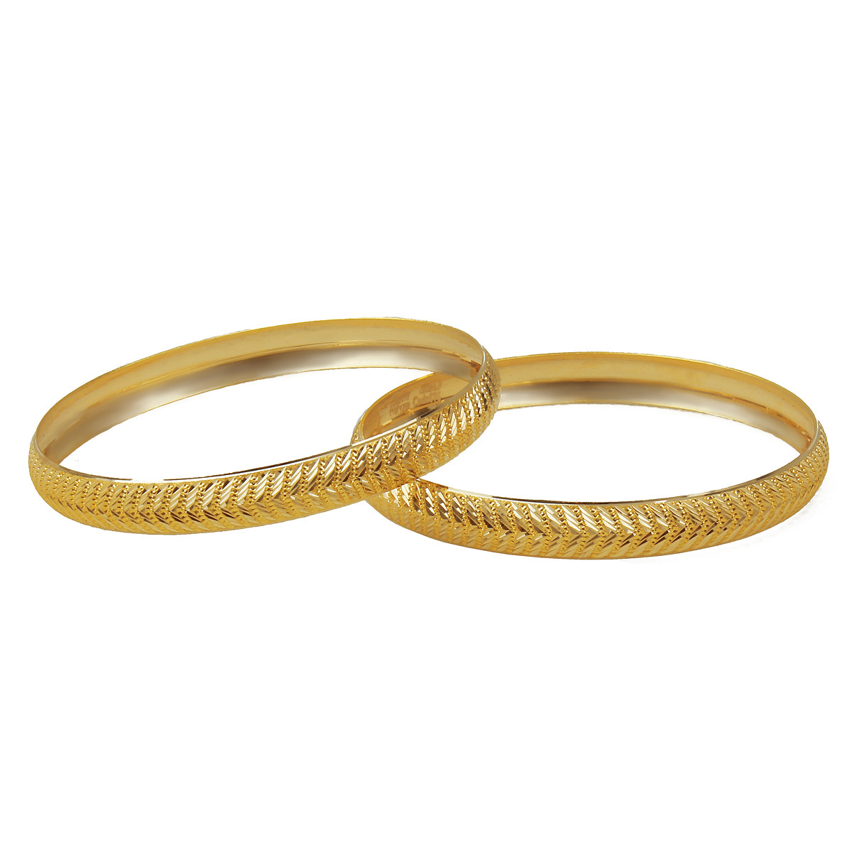 النگو طلا 18 عیار زنانه مدل 4NEW4