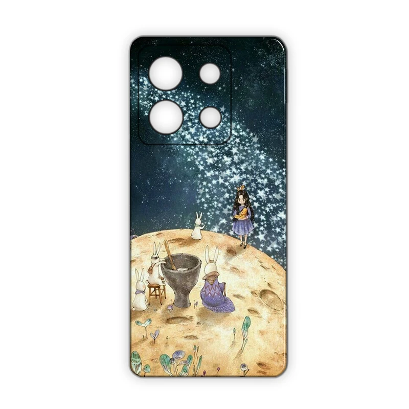 کاور مدل دخترانه کد 281 مناسب برای گوشی موبایل شیائومی Redmi Note 13 Pro 4G / Poco M6 Pro 4G