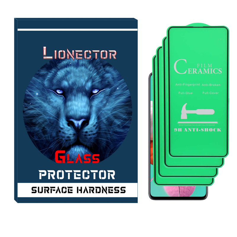 محافظ صفحه نمایش سرامیکی لایونکتور مدل LICR-04 مناسب برای گوشی موبایل شیائومی POCO X3 PRO بسته چهار عددی