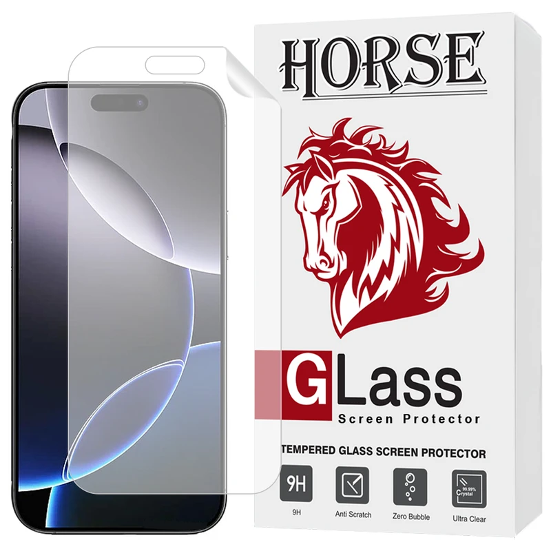 محافظ صفحه نمایش هورس مدل HNMF مناسب برای گوشی موبایل اپل iPhone 16