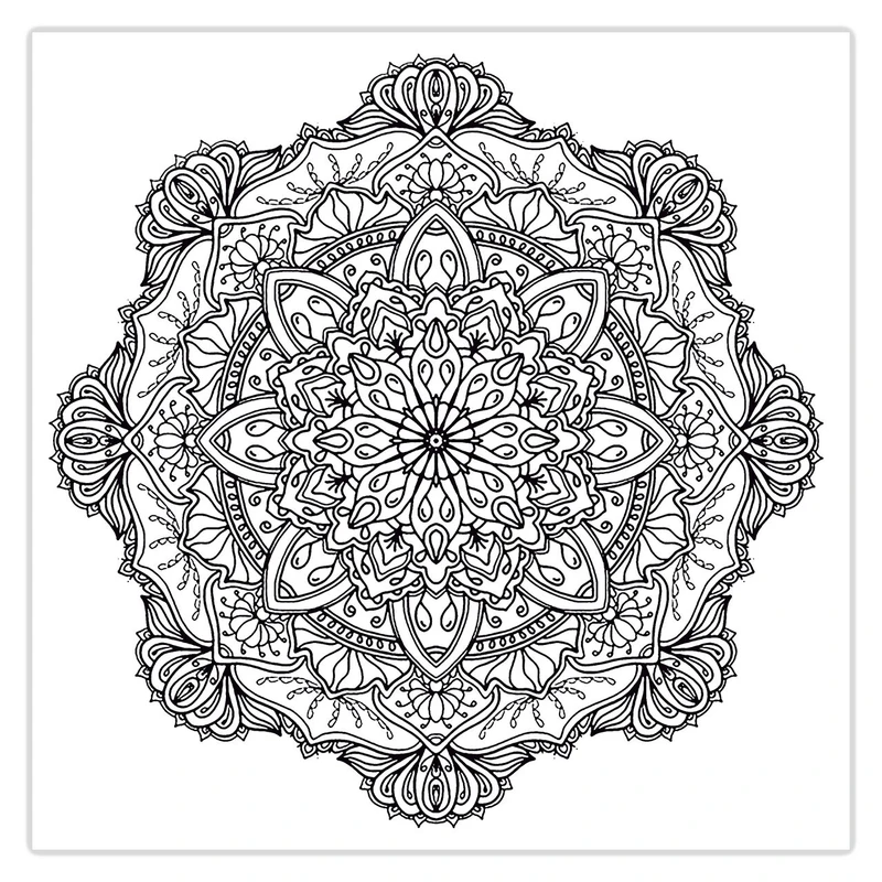 تابلو شاسی رنگ آمیزی زیزیپ مدل 1011P20 سایز 20x20 سانتی متر