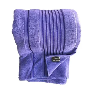 حوله حمام اتیسان طرح لاین سایز 165×95 سانتی متر