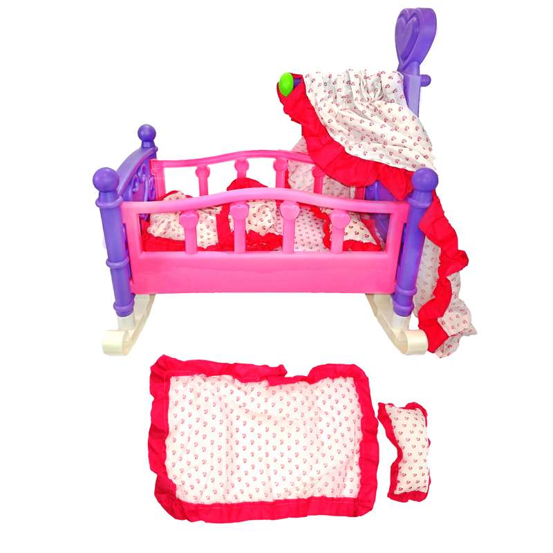 تخت خواب عروسک گهواره ای ژیونگ چنگ مدل Alive Baby 008-09