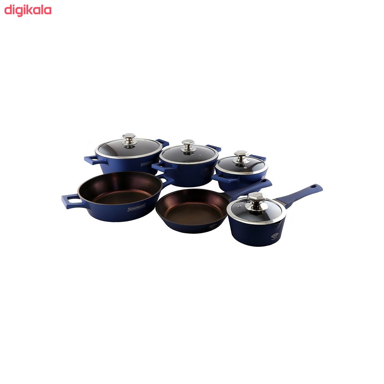 سرویس پخت و پز 10 پارچه رویالتی لاین مدل RL MS1010D BUR main 1 10