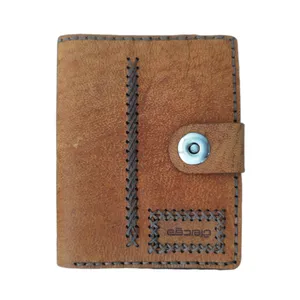 کیف پول مردانه مدل چرم طبیعی بزی دقت کتابی کد CH-kif60