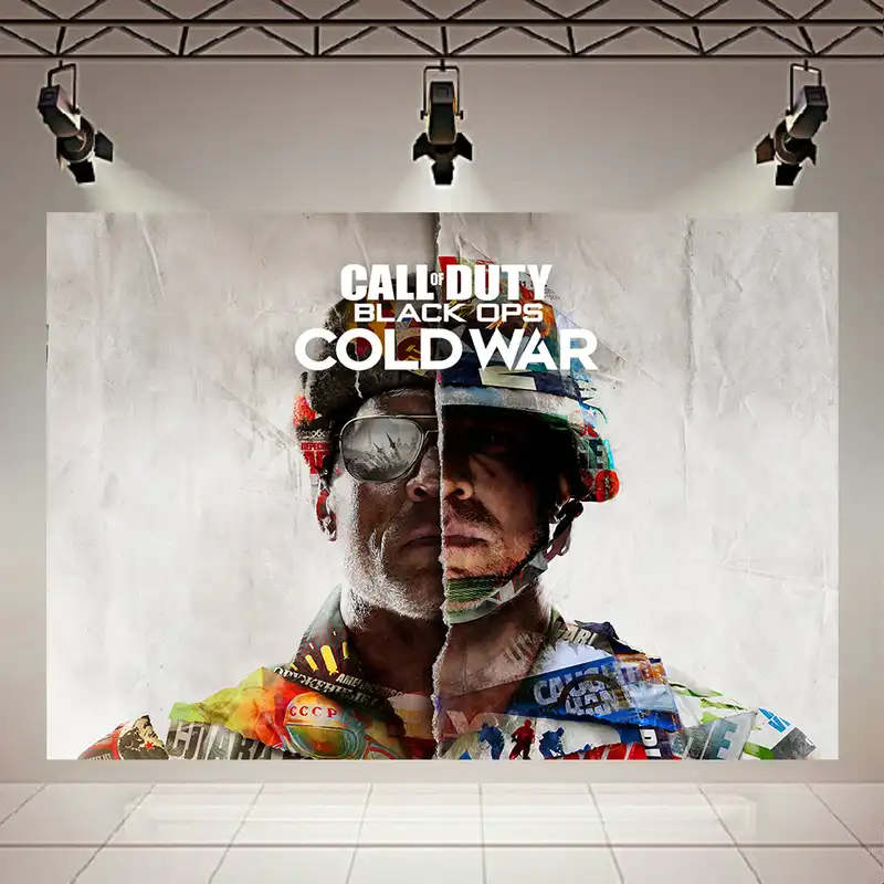 پوستر طرح گیم مدل Call Of Duty Black Ops Cold War کد AR14570
