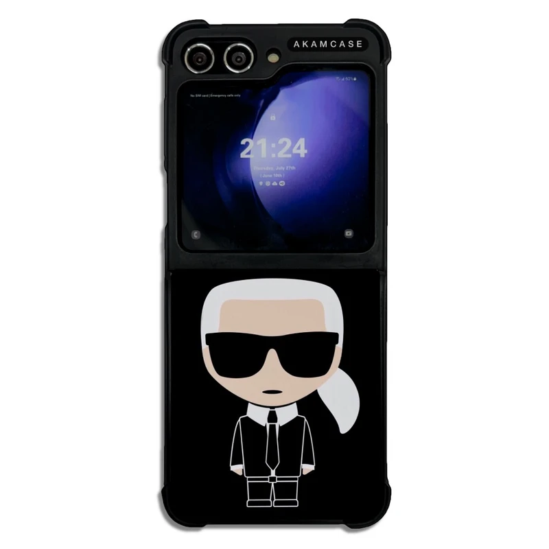 کاور آکام مدل AMCWSGZFLIP5-KARL9 مناسب برای گوشی موبایل سامسونگ Galaxy Z Flip 5