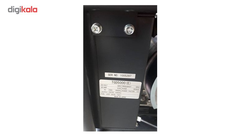 موتور برق 5 کیلووات توشین ژاپن مدل TGD5000E