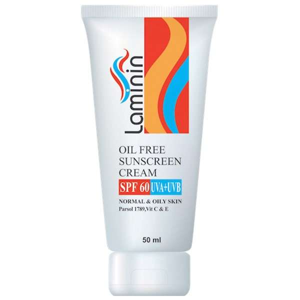 کرم ضد آفتاب بدون رنگ لامینین SPF60 مناسب پوست چرب و معمولی کرم ضد آفتاب بدون رنگ لامینین SPF60 مناسب پوست چرب و معمولی