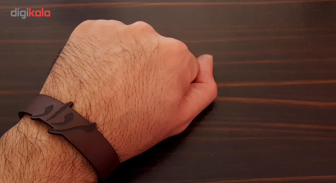 دستبند چرمی مدل ماه تولد مرداد کد 21016