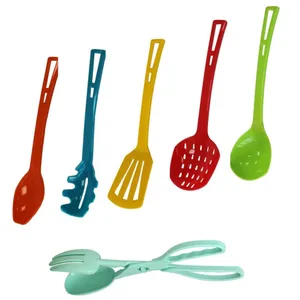 سرویس کفگیر و ملاقه 5 پارچه مدل kitchen به همراه انبر