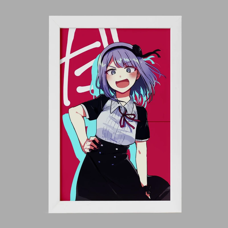 تابلو خندالو مدل شیداره انیمه داگاشی کاشی Dagashi Kashi  کد 22541